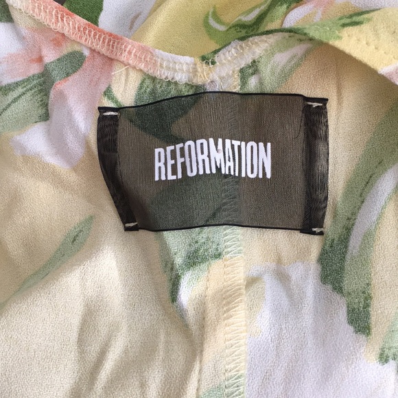 GREAT REFORMATION Anouk Wrap Midi Dress. Perfect Resort Wear. - Picture 8 of 9